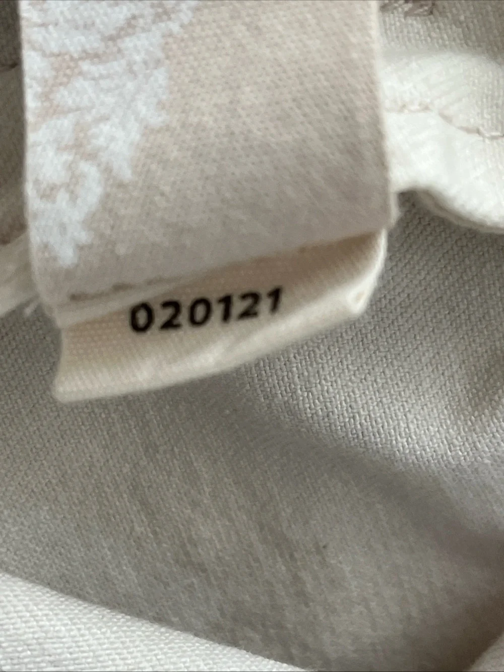 Soft Surroundings Cream Denim Jean Jacket EUC